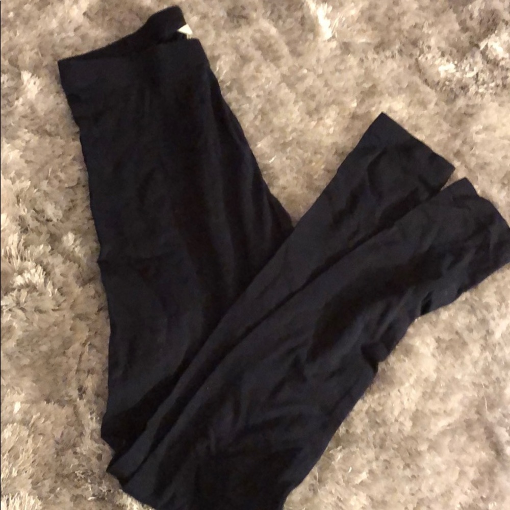 🔥FINAL MARK DOWN H&M leggings Navy blue Sz S